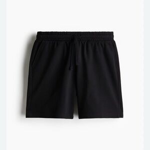 H&M Men's Black Athletic Sweat Shorts
